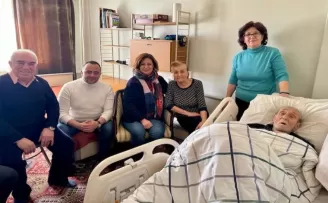 Eskişehirli amigoya Başkan Ünlüce’den ziyaret