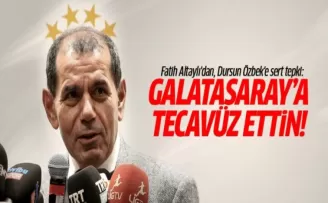 Fatih Altaylı'dan, Dursun Özbek'e tepki: Galatasaray'a tecavüz ettin!