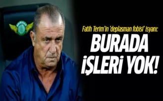 Fatih Terim'in Deplasman Fobisi İsyanı! Burada İşleri Yok