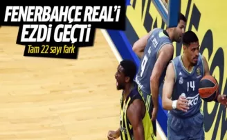 Fenerbahçe - Real Madrid: 100-78