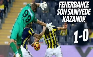 Fenerbahçe son saniyede kazandı! 1-0