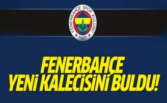 Fenerbahçe Yeni Kalecisini Buldu
