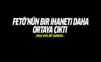 FETÖ listeyi verdi, MİT muhbirleri infaz edildi