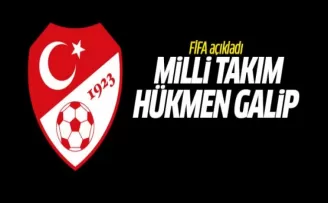 FİFA, Türkiye'yi 3-0 hükmen galip ilan etti