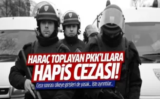 Fransa'da haraç toplayan PKK'lılara hapis cezası!