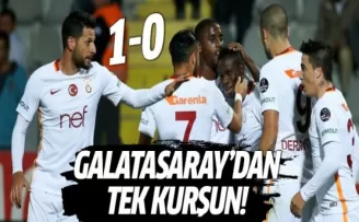 Galatasaray Bruma ile güldü! 1-0