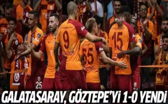 Galatasaray, Göztepe'yi 1-0 Yendi
