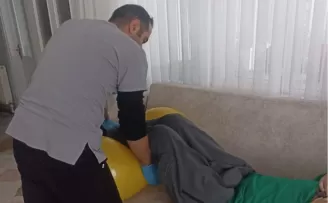 Gaziantep Büyükşehir’den evde fizik tedavi hizmeti