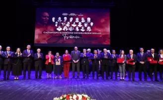 Gaziantep’e değer katanlar ödüllendirildi