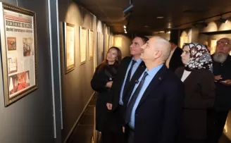 Gebze basın tarihi sergisi sanatseverlerle buluştu