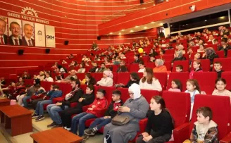 Gebze’de çocuklar ara tatil etkinliğiyle moral buldu