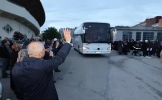 Gebzeli hacı adayları kutsal topraklara uğurlandı