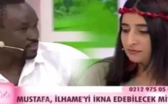 Gelin adayı siyahi talibinden korktu!