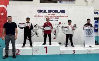 Genç karateci Türkiye’nin gururu oldu