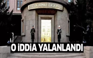 Genelkurmay Başkanlığı'ndan o iddiaya yalanlama