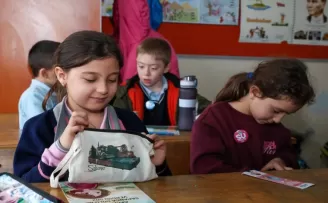 Geyve’de minikler ’su müfettişi’ oldu