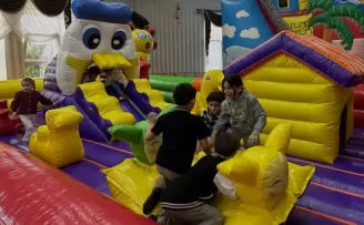 Gölcük’te çocuklar ara tatilde eğlendi