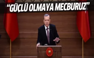 'Güçlü olmazsak bizi bu coğrafyada 1 gün bile barındırmazlar'