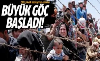 Halep'ten Türkiye'yet göç dalgası geliyor