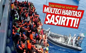 Hangi ilimizde kaç Suriyeli var?