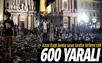 Havai fişeği bomba sanan taraftar birbirini ezdi: 600 yaralı