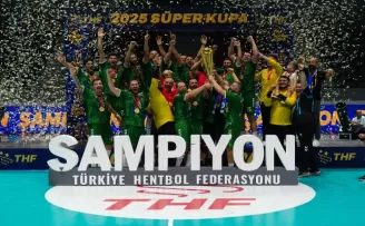 Hentbolda süper kupa Bursa Nilüfer Belediyespor’un