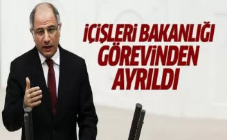İçişleri Bakanı Efkan Ala görevi bıraktı