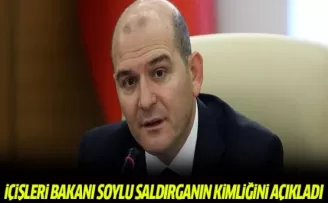 İçişleri Bakanı Soylu saldırganın kimliğini açıkladı