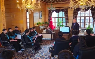 İletişim Başkanlığı Bursa Bölge Müdürlüğü’nde etkileşimli ’iletişim’ dersi