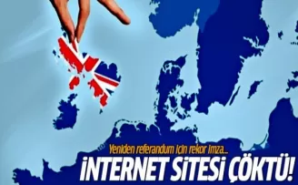 İngiltere'de yeniden referandum için rekor imza