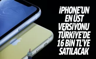 İphone'un En Üst Versiyonu Türkiye'de 16 Bin TL'ye Satılacak