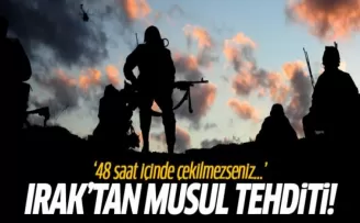 Irak Başbakanı İbadi'den Türkiye'ye Musul tehdidi