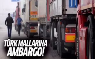 Irak'ta Türk mallarına ambargo