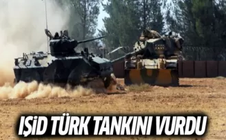 IŞİD Türk tankını vurdu: 3 asker yaralı