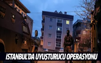 İstanbul'da helikopter destekli uyuşturucu operasyonu yapıldı