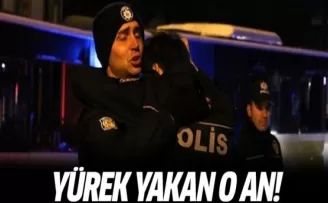 İstanbul'daki saldırıda yürek yakan anlar! Polisler birbirine sarılıp...