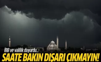 İstanbul İçin AKOM Alarma Geçti! Sakın Trafiğe Çıkmayın