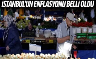 İstanbul'un Enflasyonu Belli Oldu