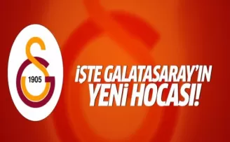 İşte Galatasaray'ın yeni hocası!