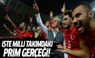 İşte Milli Takımdaki prim gerçeği