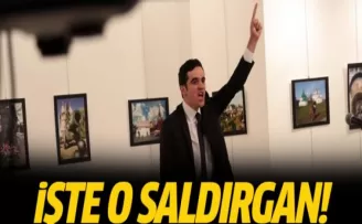 İşte Rus elçisini vuran suikastçı!