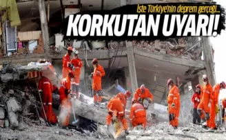 İşte Türkiye'nin deprem gerçeği...