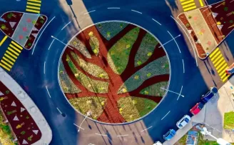 İzmir’de kavşaklar sanat eserine dönüşüyor