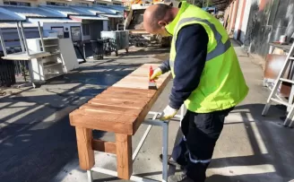 İzmir Güzelbahçe’de ahşaplar yeniden hayat buluyor!