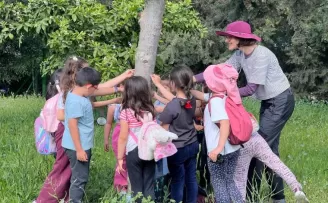 İzmirli çocuklar ormanı keşfetti