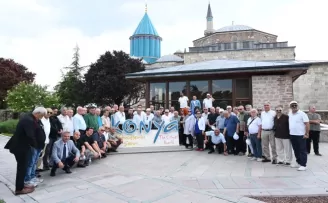 İzmirli STK başkanları ve gazeteciler Konya’ya hayran kaldı