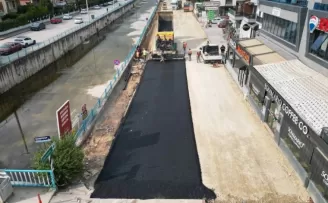 İzmit Alikahya’nın yolları yenileniyor