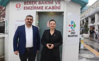 İzmit’te Bebek Bakım ve Emzirme Kabini daha güvenli