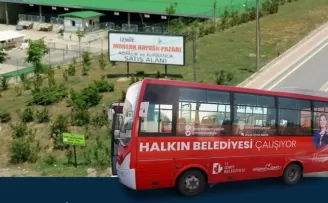 İzmit’teki Kurban Pazarı’na belediyeden ücretsiz ulaşım