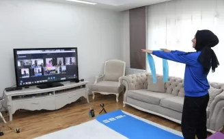 Kadınlara özel “Onlİne Spor” kayıtları başladı